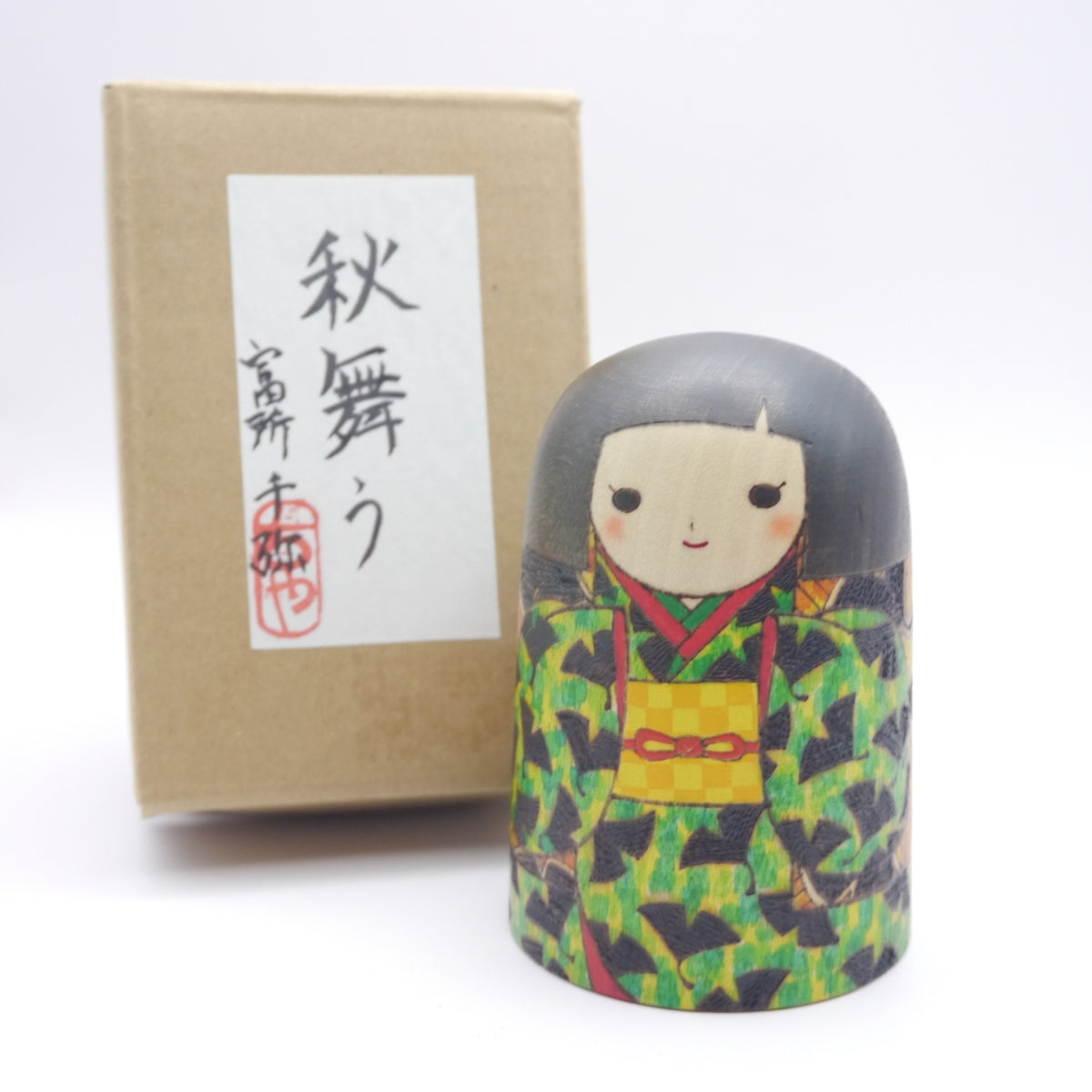 186 Kokeshi doll by Chiya Tomidokoro