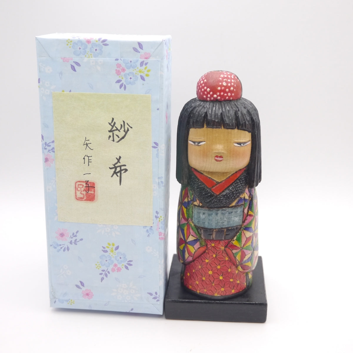 188 Kokeshi doll by Ichiko Yahagi