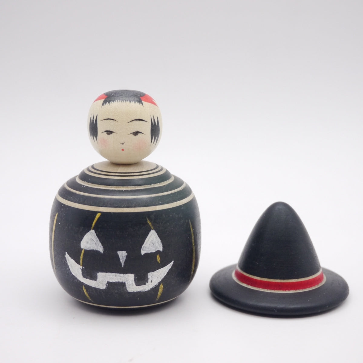 197 Kokeshi doll by Yoshinobu Kakizawa Halloween