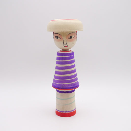 202 Kokeshi doll by Yoichi Arakawa Takobozu