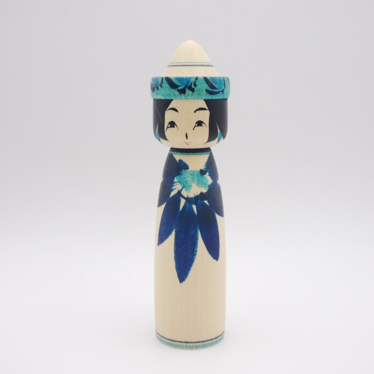 208 Kokeshi doll by Yasuhiro Sato Mexico style