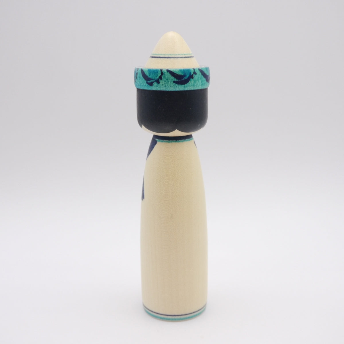 208 Kokeshi doll by Yasuhiro Sato Mexico style