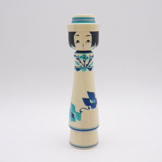 209 Kokeshi doll by Yasuhiro Sato Mexico style