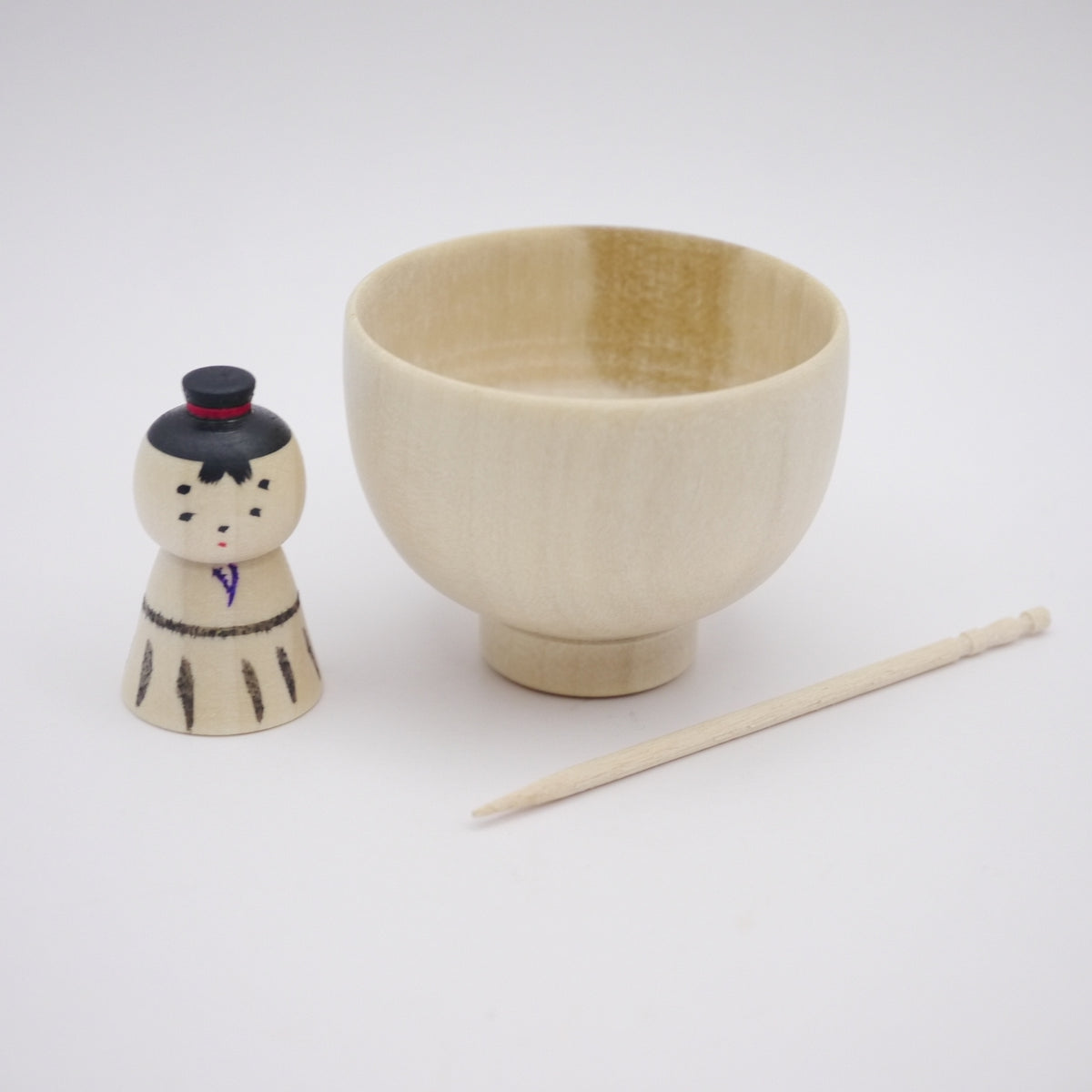 215 Kokeshi doll by Hiromi Koyama Issun-boshi