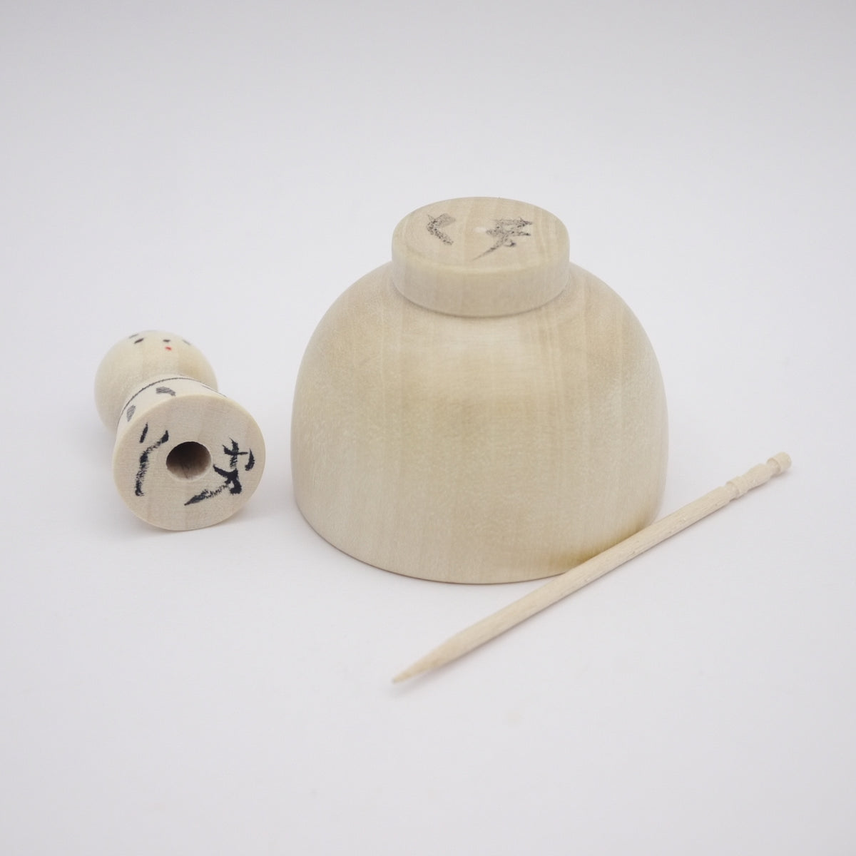 215 Kokeshi doll by Hiromi Koyama Issun-boshi