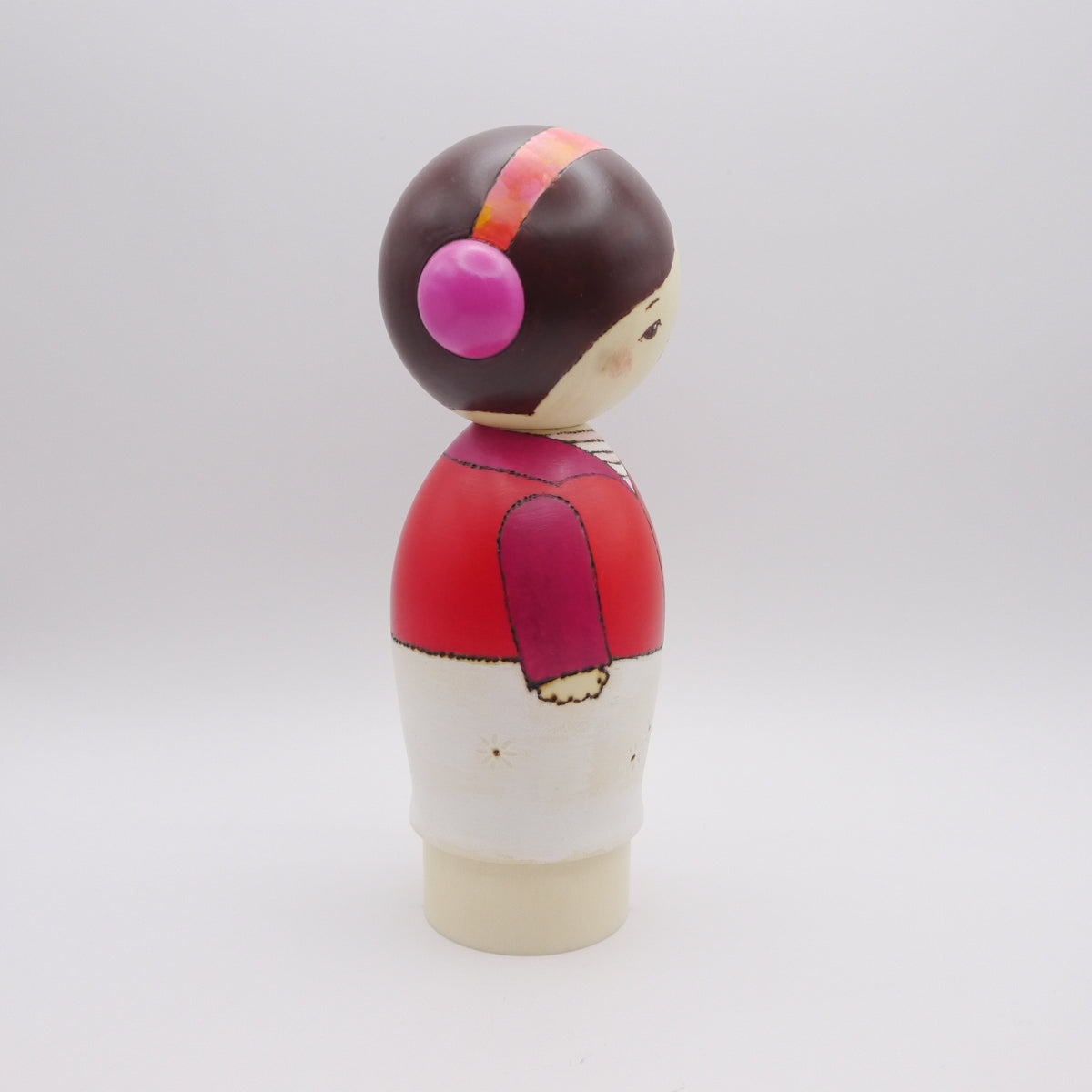 217 Kokeshi doll by Yasunobu Oki