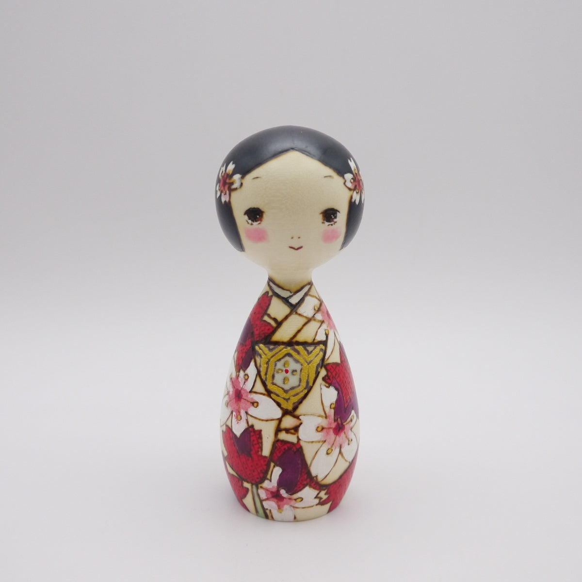 219 Kokeshi doll by Izumi Oki