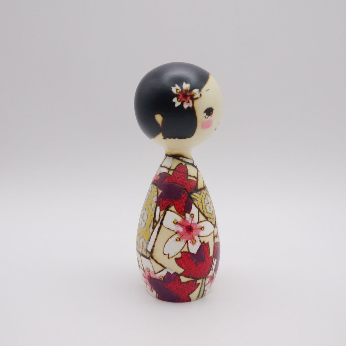219 Kokeshi doll by Izumi Oki