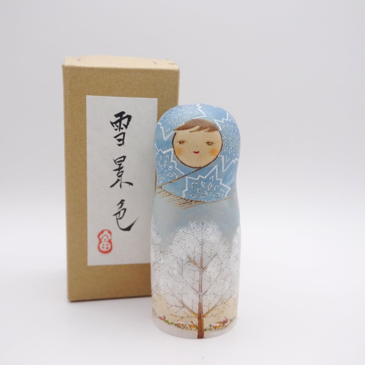 222 Kokeshi doll by Fumio Tomidokoro