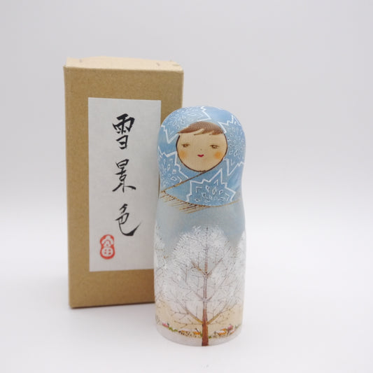 222 Kokeshi doll by Fumio Tomidokoro